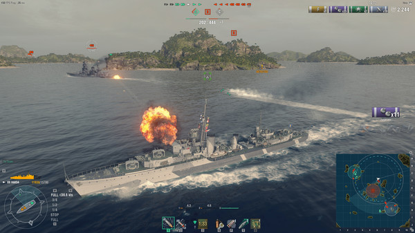 World of Warships — Haida Pack