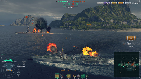 World of Warships — Haida Pack