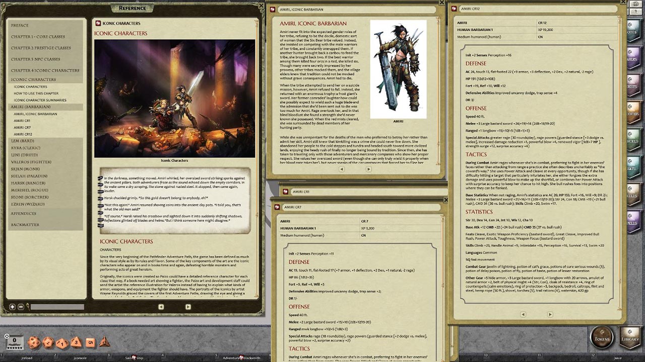 Fantasy Grounds - Pathfinder RPG - NPC Codex (PFRPG) Featured Screenshot #1