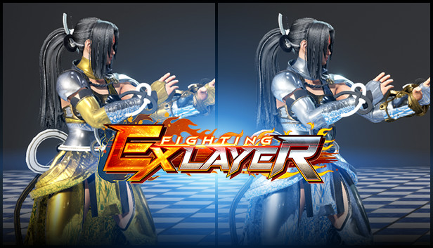 Steam：FIGHTING EX LAYER - Color Gold/Silver: Shirase