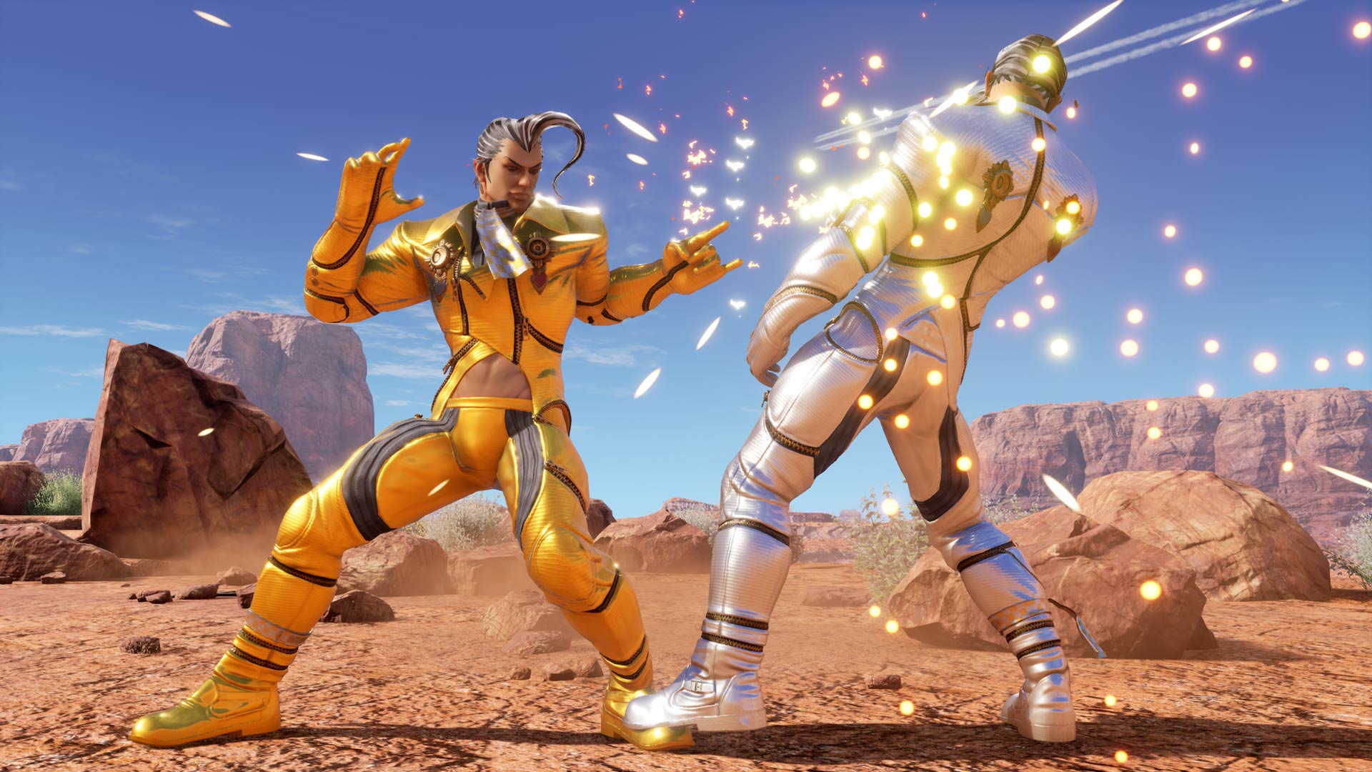 FIGHTING EX LAYER - Color Gold/Silver: Rosso Featured Screenshot #1