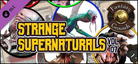 Fantasy Grounds - Strange Supernaturals, Volume 7 (Token Pack) Header Image