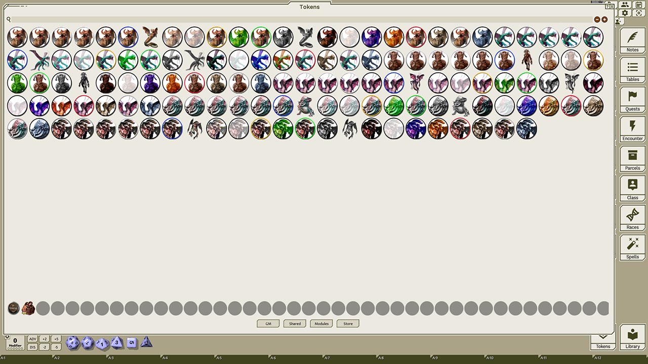 Fantasy Grounds - Strange Supernaturals, Volume 7 (Token Pack) Featured Screenshot #1