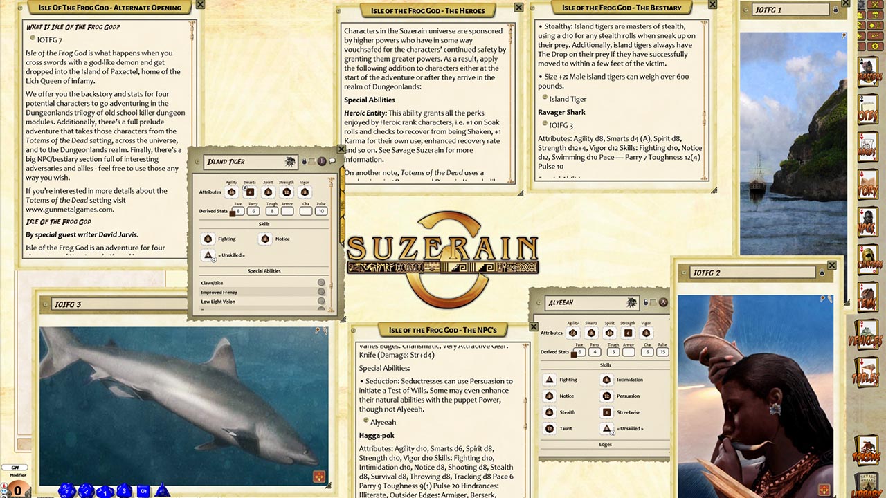 Fantasy Grounds - Dungeonlands Intro Pack (Savage Worlds) Featured Screenshot #1