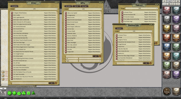 Fantasy Grounds - Rappan Athuk Bestiary (PFRPG)