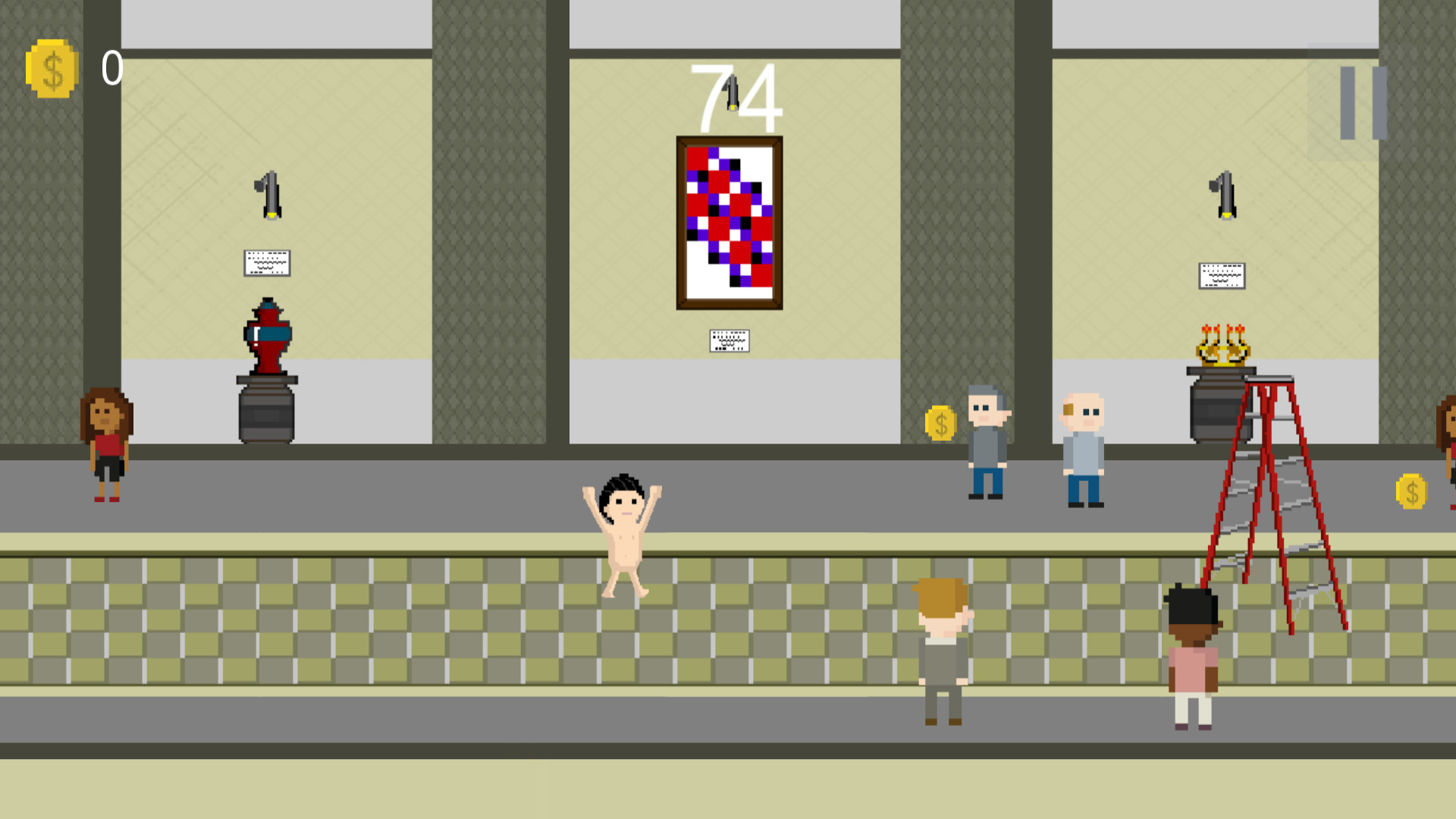 #7. Running Naked Simulator 2019 (Steam) Podle: Kyle K.