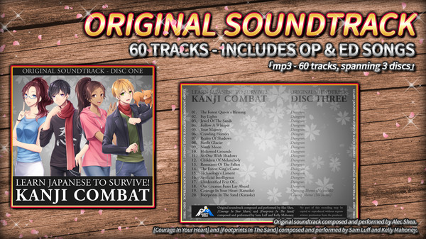 Learn Japanese To Survive! Kanji Combat - Original Soundtrack screenshot 4