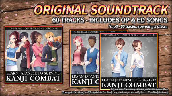 Learn Japanese To Survive! Kanji Combat - Original Soundtrack screenshot 5