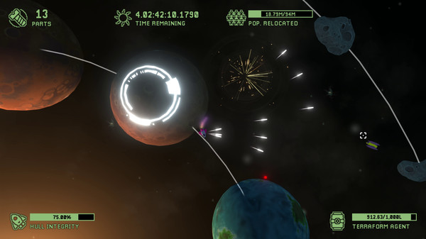 Cosmic Ray Screenshot