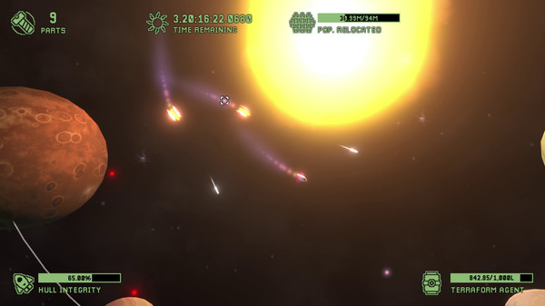 Cosmic Ray Screenshot