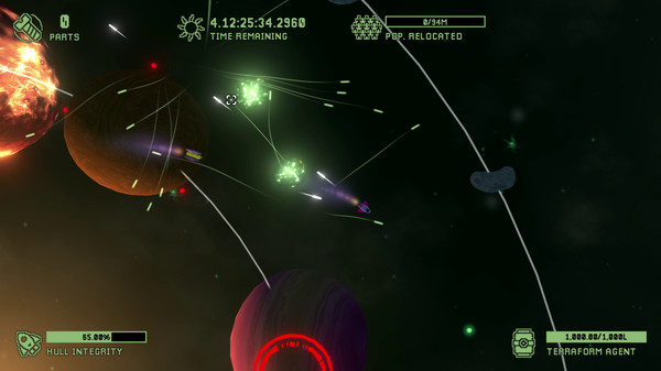 Cosmic Ray Screenshot