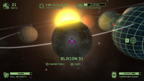 Cosmic Ray Screenshot