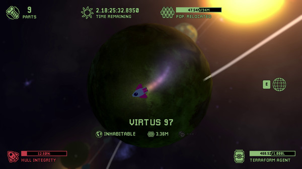 Cosmic Ray Screenshot