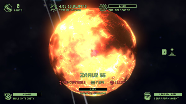 Cosmic Ray Screenshot