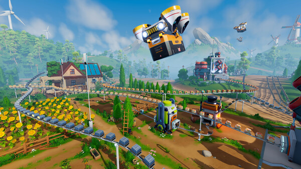 Screenshot of Autonomica gameplay showing in-action mechanics