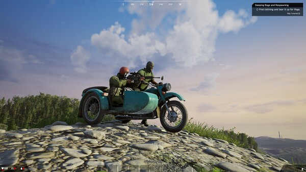 Screenshot of Deadside gameplay showing in-action mechanics