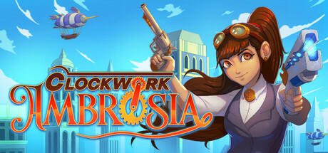 Steam header art for Clockwork Ambrosia