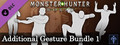 Monster Hunter: World - Extra gesture-paket 1