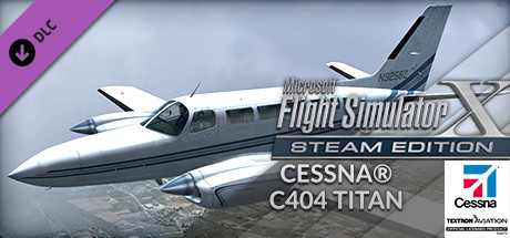 FSX Steam Edition: Cessna® C404 Titan Add-On banner image