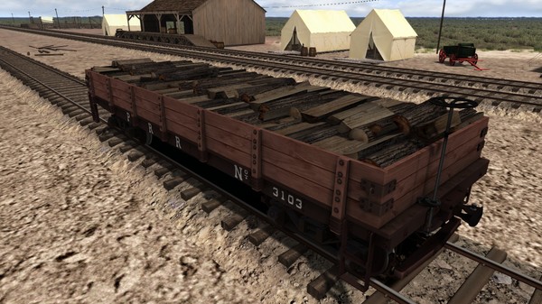 KHAiHOM.com - TS Marketplace: 1800s Rolling Stock Pack 01 Add-On