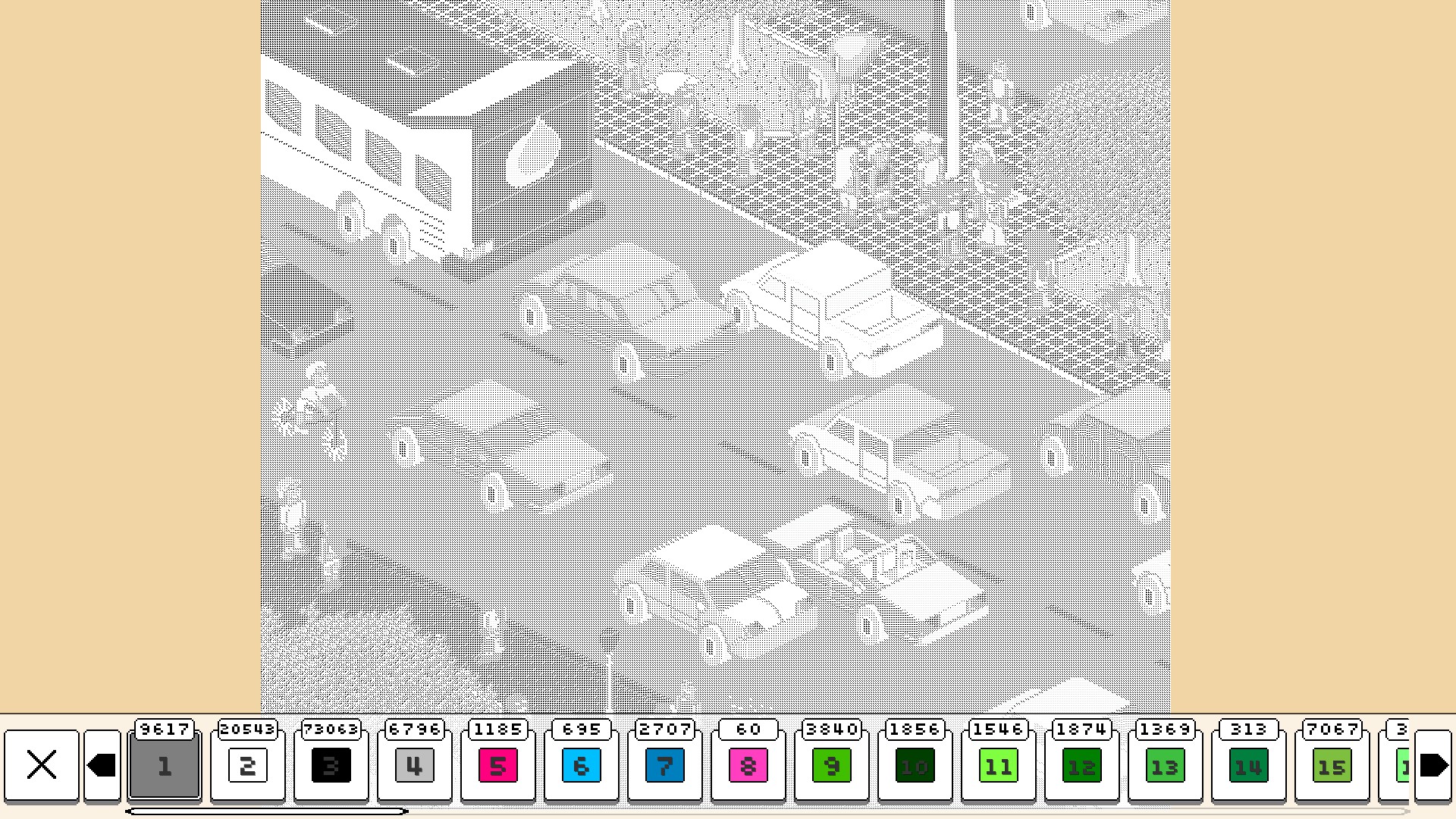 Coloring Pixels