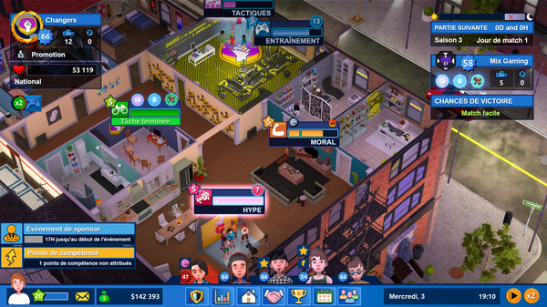 Capture d'écran 1 de Esports Life Tycoon
