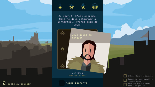 Capture d'écran 1 de Reigns: Game of Thrones