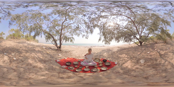 Tibetan Singing Bowls | Sphaeres VR Relaxation | 360° Video | 6K/2D screenshot 2