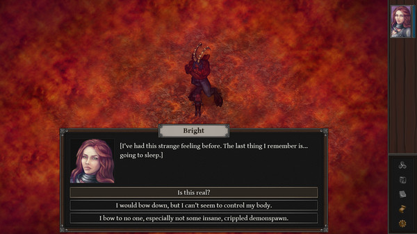 Screenshot of Demonheart: Hunters gameplay showing in-action mechanics