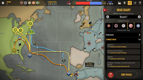 Axis & Allies 1942 Online.