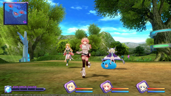 Hyperdimension Neptunia Re;Birth1 Tag Along DLC — скриншот 9