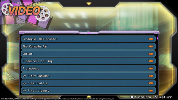 Hyperdimension Neptunia Re;Birth1 AV Club DLC