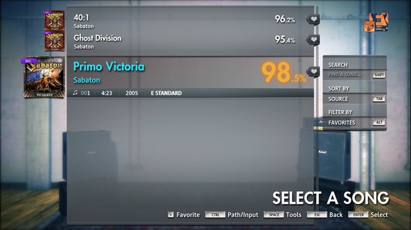 Rocksmith® 2014 Edition – Remastered – Sabaton - “Primo Victoria”