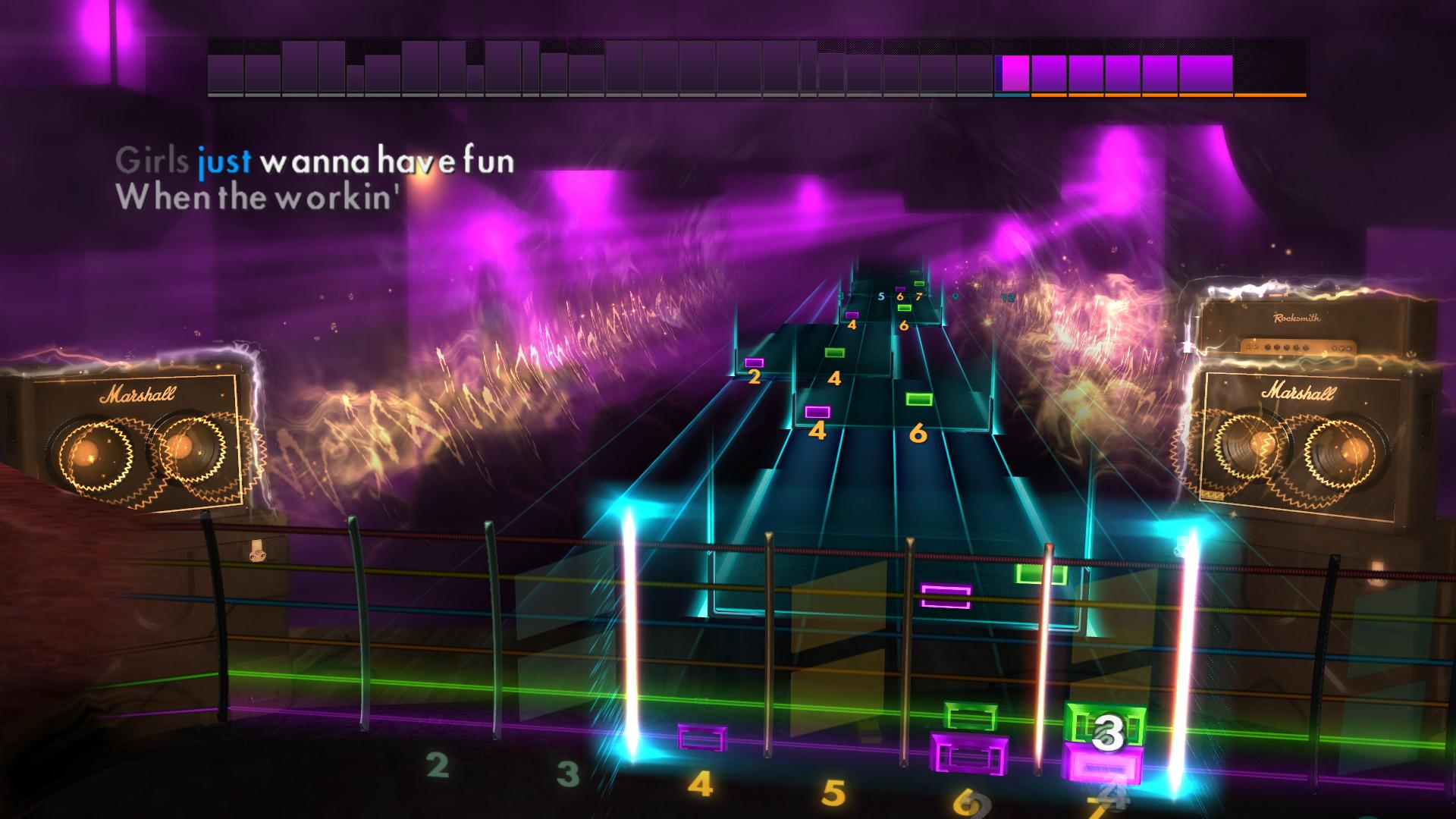 Rocksmith® 2014 Edition – Remastered – Cyndi Lauper - “Girls Just Want to Have Fun” Featured Screenshot #1