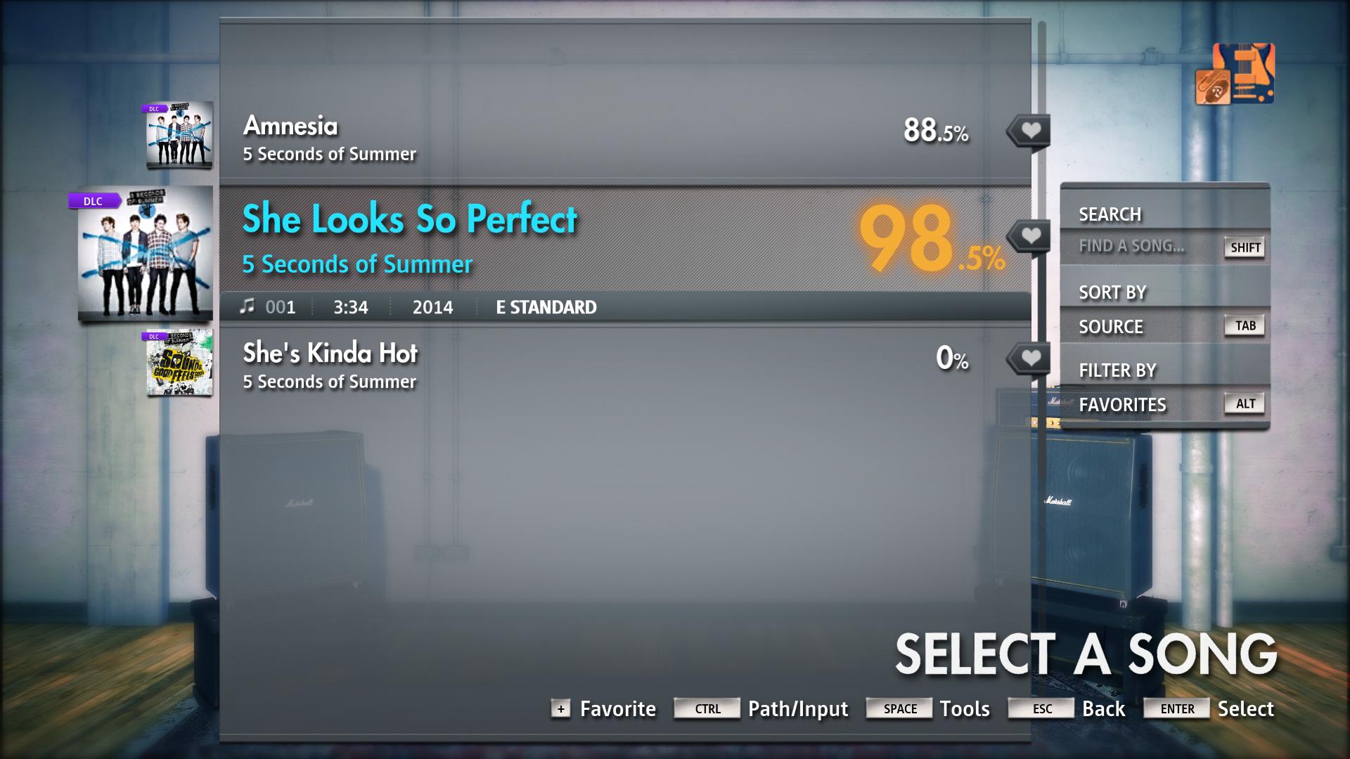 Rocksmith® 2014 Edition – Remastered – 5 Seconds of Summer - “She Looks So Perfect” Featured Screenshot #1