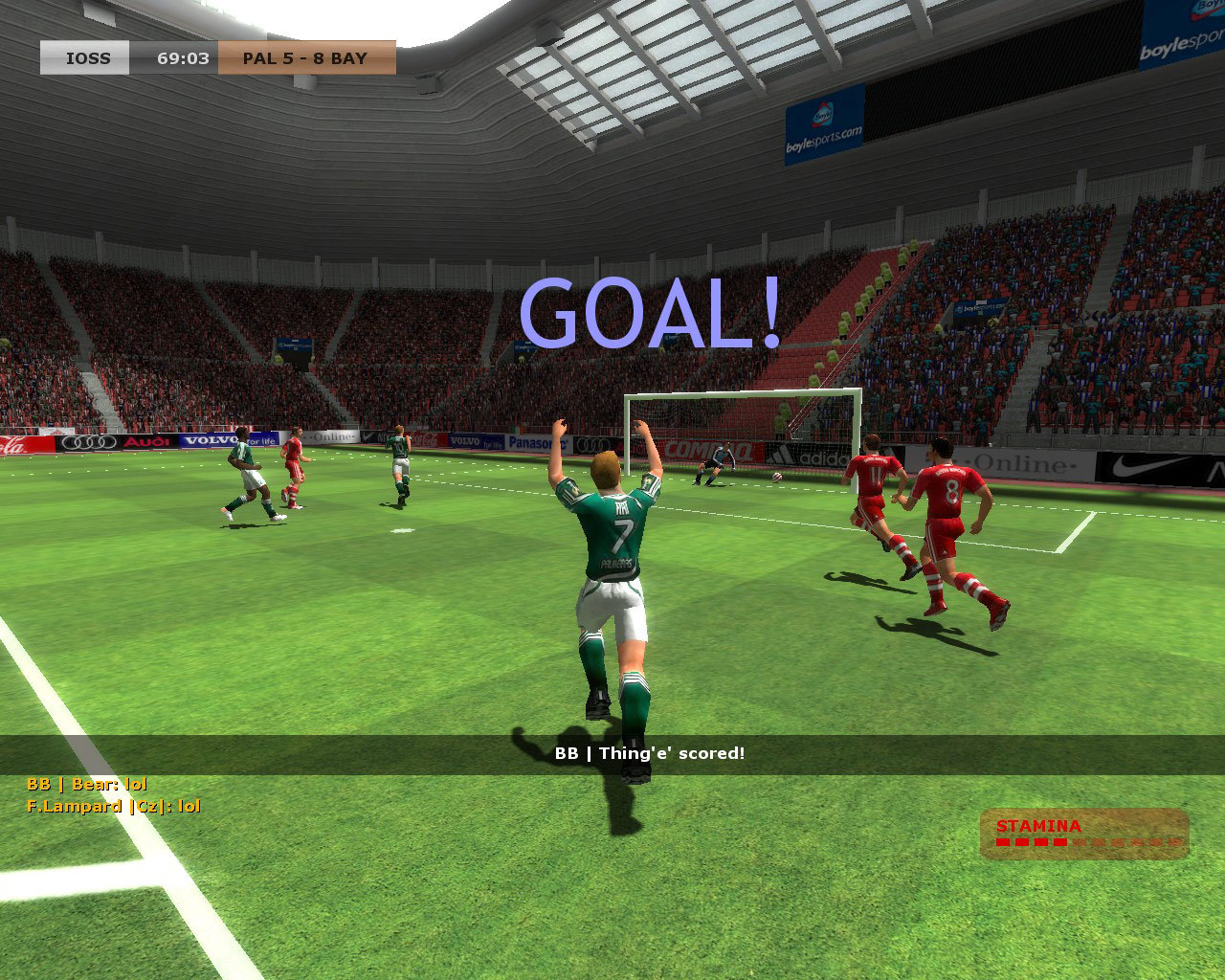 International Online Soccer Featured Screenshot #1