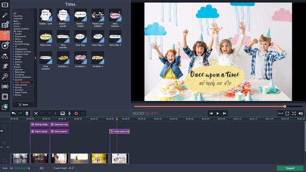 Movavi Video Editor Plus - Family Set screenshot 3