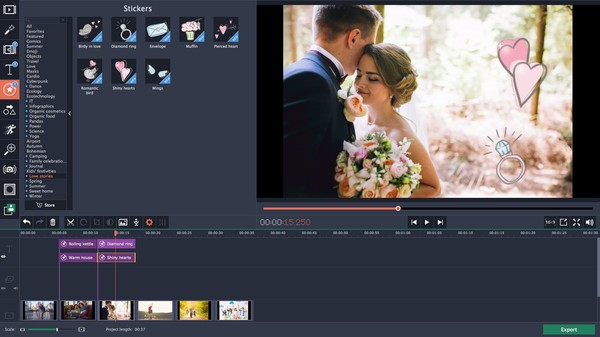 Movavi Video Editor Plus - Family Set screenshot 2