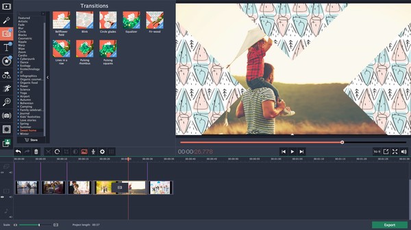 Movavi Video Editor Plus - Family Set screenshot 5