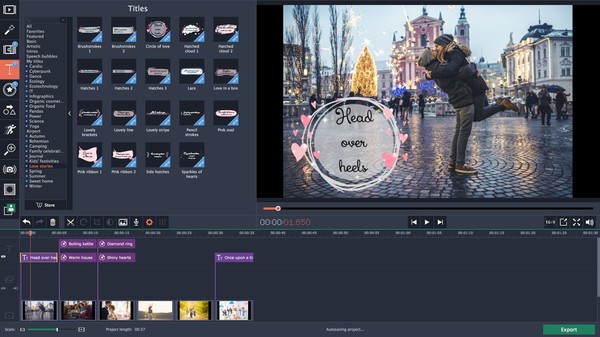 Movavi Video Editor Plus - Family Set screenshot 4