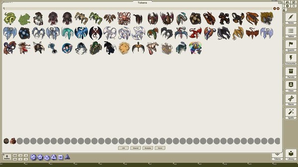 Fantasy Grounds - Devin Night: Tome of Beasts Pack 3 – Dipsa to Einherjar (Token Pack)