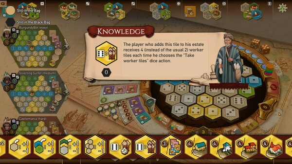 Screenshot z Castles of Burgundy Screenshot z Castles of Burgundy