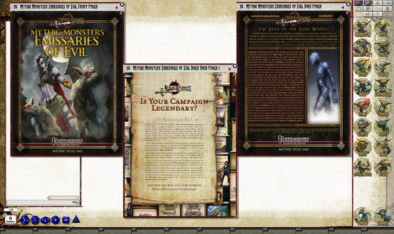 Fantasy Grounds - Mythic Monsters #22: Emissaries of Evil (PFRPG)