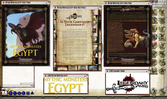 Fantasy Grounds - Mythic Monsters #34: Egypt (PFRPG)
