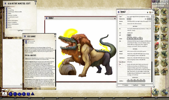 Fantasy Grounds - Mythic Monsters #34: Egypt (PFRPG)