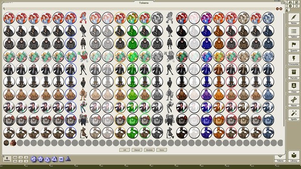 Fantasy Grounds - Monstrous Characters, Volume 4 (Token Pack)