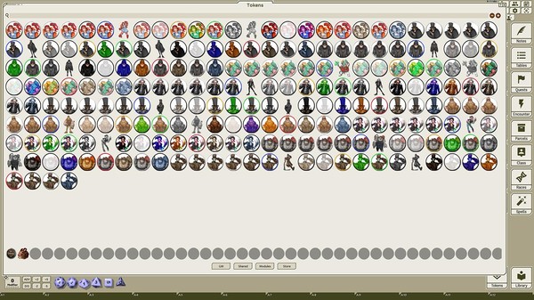Fantasy Grounds - Monstrous Characters, Volume 4 (Token Pack)