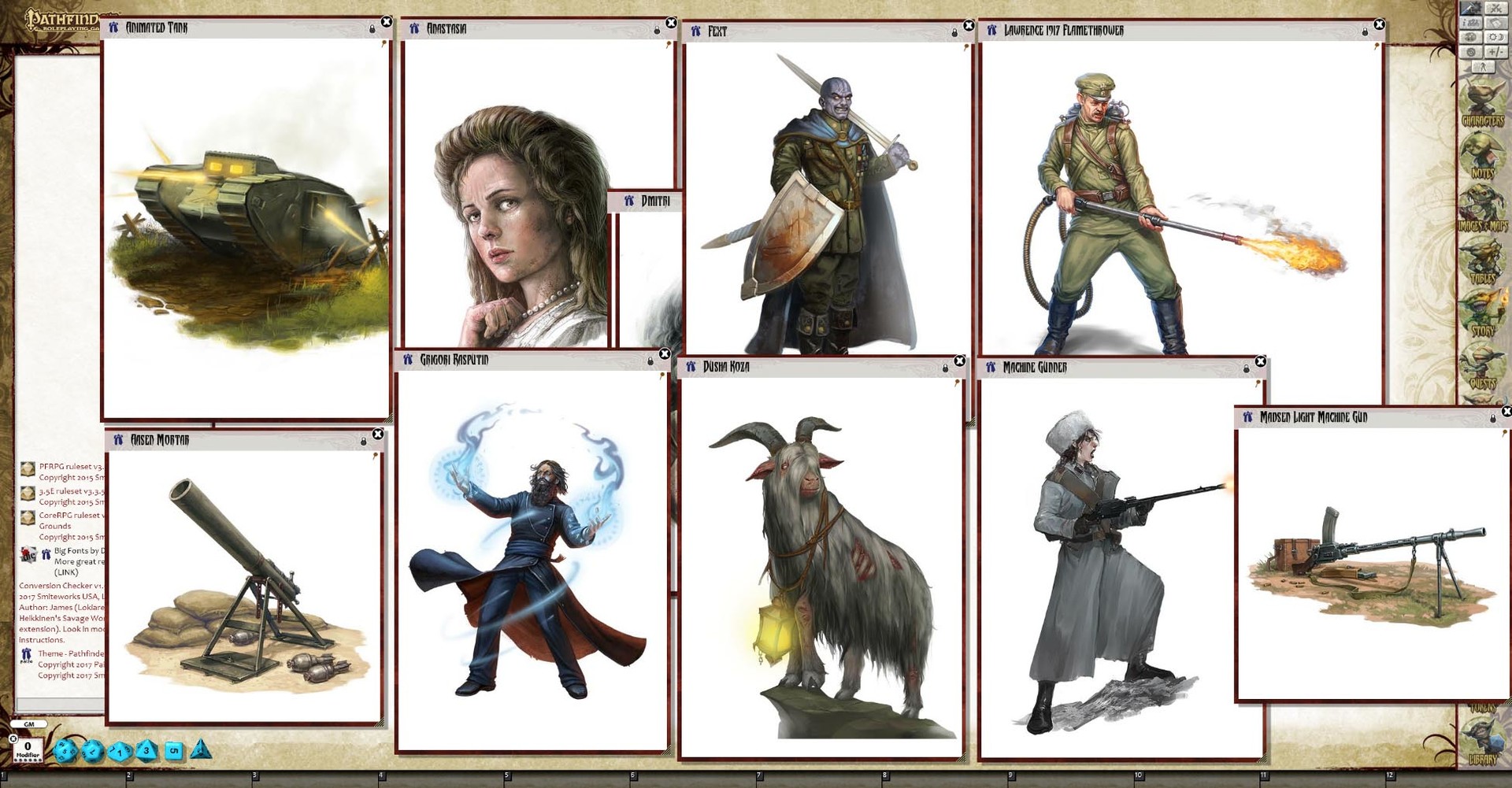 Fantasy Grounds - Pathfinder RPG - Reign of Winter AP 5: Rasputin Must Die! (PFRPG) Featured Screenshot #1