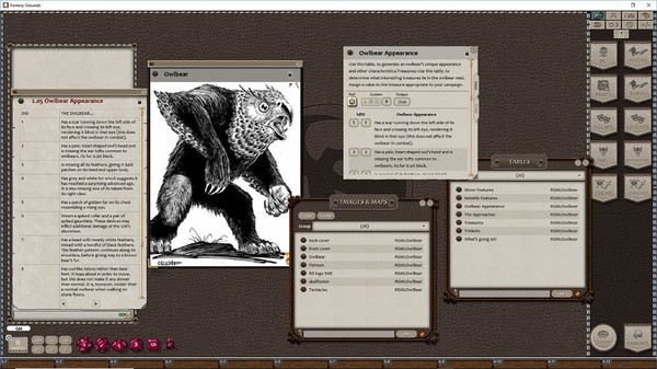 Fantasy Grounds - Monstrous Lair #1 Owlbear Nest (Any Ruleset)
