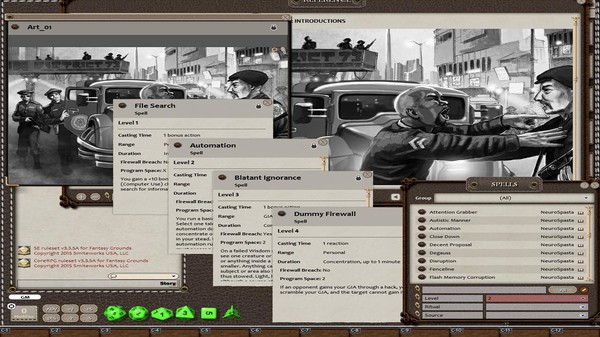 Fantasy Grounds - NeuroSpasta (5E)